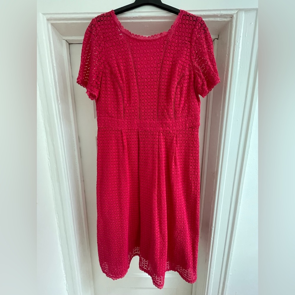 Boden Women's Size US 14 Julieta Broderie Lace Dress